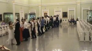 Бал. Омск. Галианта. Исторические бальные танцы. Контрданс Вальс герцога Кентского.