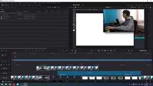 Как отзеркалить видео в DaVinci Resolve