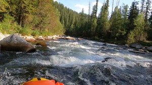 Сплав на пакрафтах по реке Оя 2023