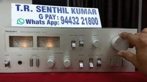 Technics integrated stereo amplifier, SU Z2 Japan 35+35 watts 8ohms Rs.23000.kovai senthil944322180