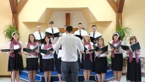 "На крыльях зари", Хор Первой Ирпенской церкви, церковь ЕХБ с. Кодра