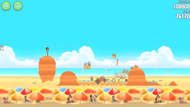 Angry Birds Rio 6-13 "Beach Volley" смотреть онлайн
