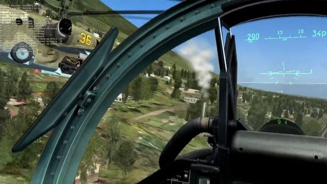 Полет правым ведомым на Су-27 за Ка-50. DCSW: FC3 смотреть онлайн