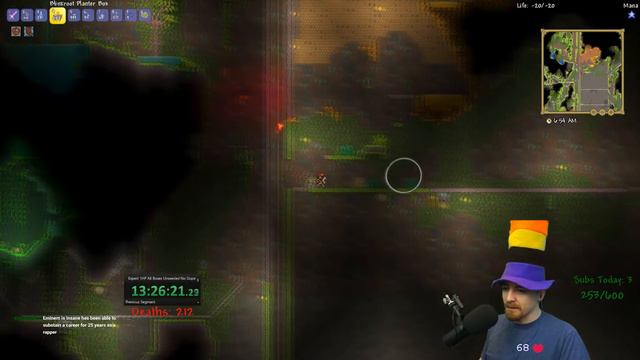 Terraria Challenge 1 HP Expert #29 смотреть онлайн