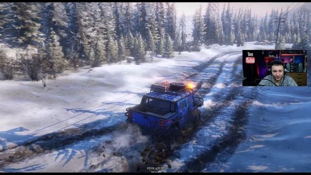 SnowRunner: Аляска (США). Улучшение. Средний двигатель Het V8 6 2 для скаута Hummer H2
