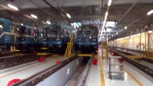 ЭКСКЛЮЗИВ!!! Осмотр депо ТЧ-6 Выборгское Петербургского метрополитена