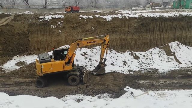 Копаем Алмату! Копаем котлован! Разработка котлована! Объём!