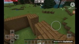 Как сделать быстро/ двухэтажный дом из досок :/за один игровой день/: в майнкрафте