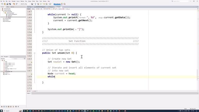Java Linked List Based Set Tutorial - Java Data Structures and Algorithms