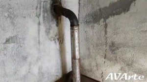 Установка печки в гараже