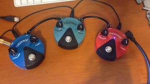 Dunlop Fuzz Face Mini Germanium vs Hendrix vs Silicon Comparison - Strat