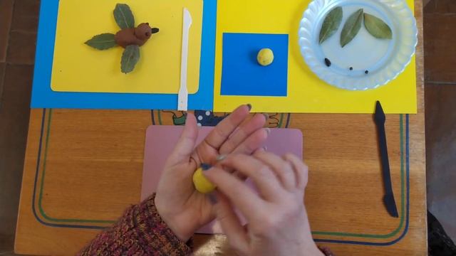 Ліплення "Весняний птах" з використанням природного матеріалу. Група "Райдуга" смотреть онлайн