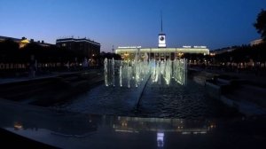 Свето-Музыкальный фонтан, Площадь Ленина, Санкт-Петербург (6 августа 2019)