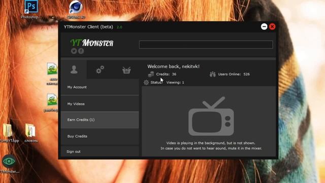 YTMonster  Бесплатная программа для накрутки просмотров на YouTube
