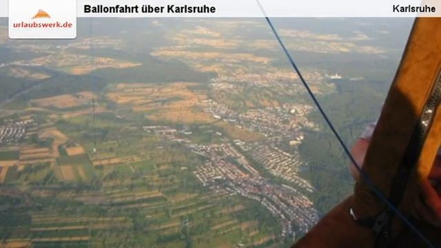 Ballonfahrt über Karlsruhe, Karlsruhe, Baden-Württemberg , Deutschland смотреть онлайн