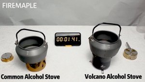 Testing-Fire Maple Volcano Alcohol Camping Stove