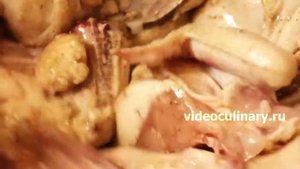 Жаркое из курицы   Рецепт Бабушки Эммы