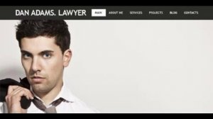 Preview Black Lawyer Joomla Template by Cowboy TMT