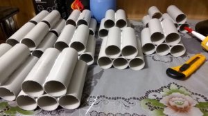Тонущие норки для раков из ПВХ трубы.051.