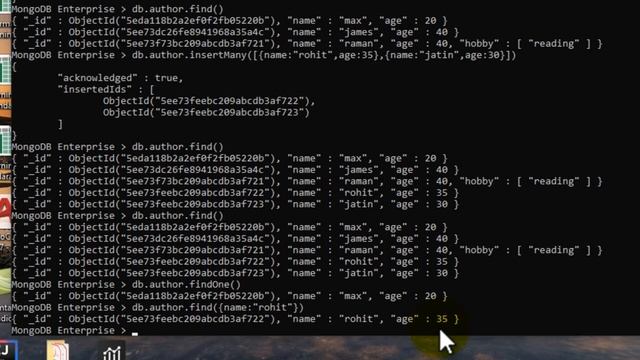 how to find documents in mongodb (hindi) -part5 смотреть онлайн
