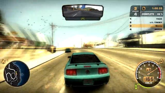 Need For Speed Most Wanted (2005) - Quick Race #6 (Sprint Race) смотреть онлайн