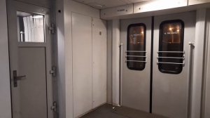 ЛЕНИНСКИЙ ПРОСПЕКТ - БРОНЕВАЯ. НА ЭТ4А-003. ЗВУК РАЗГОНА И ТОРМОЖЕНИЕ ЭДТ.