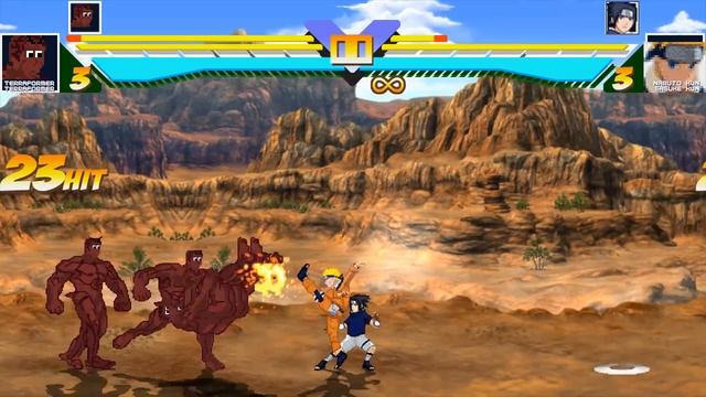 Cockroches (Terra Formars) vs Naruto & Sasuke (Masashi Kishimoto) - Ultimate Mugen Fight 2016 смотреть онлайн