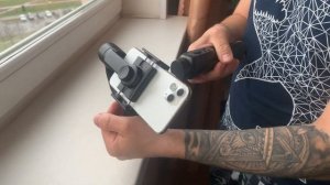Подготовка к работе стабилизатора Zhiyun Smooth Q