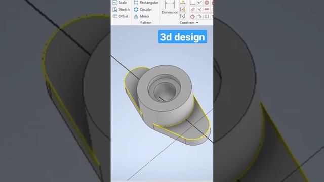 3d design, tutorial Autodesk inventor untuk pemula #inventor #autocad #solidworks #autodesk #viral