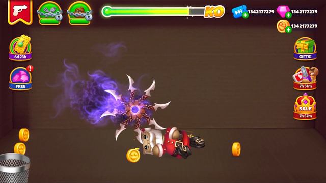 Санта АНТИСТРЕСС Бадди #100 Новогодний Эксперимент Кида с игрушкой Kick the Buddy #КРУТИЛКИНЫ смотреть онлайн