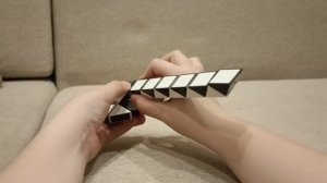 Как сделать кораблик из змейки Рубика (24 элемента)