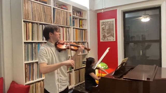 Poulenc Sonata for Violin and Piano FP119: Jesse Mills  Rieko Aizawa Presented by the 92nd St Y