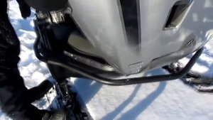 Покатушки на снегоходе. Лучший снегоход.  YAMAHA 540 VK