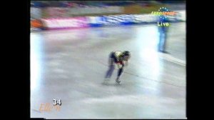 World Championships Allround Heerenveen 1992 - 500 m Boyko - Uehara