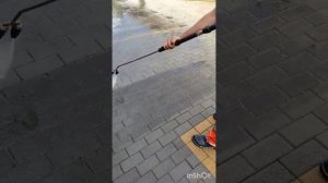 Чистка плитки турбофрезой.