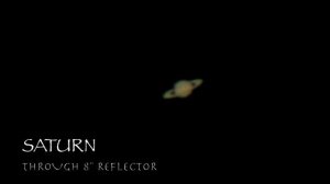 Saturn Through 8" Skywatcher