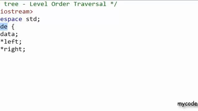 Binary tree: Level Order Traversal