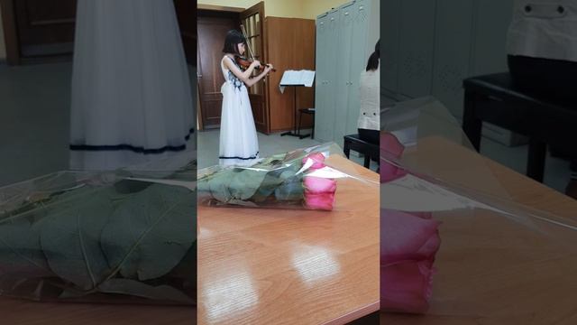 Акалай концерт репетиция перед гос. экзаменом Мурзахмет Кунсулу 4 кл 26.05.2022г  kaznuikz