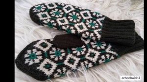 Подборка. Жаккардовые варежки / mittens with jacquard