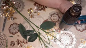 Быстрое крепление проволоки к фоамирану