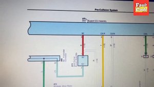 Pre Collision System Malfunction / Unavailable || U023587 Complete Guide with Wiring Diagram