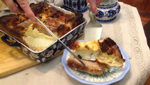 «Жаба в норе» или йоркширский пудинг с колбасками (Toad in the hole)