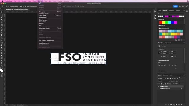 REMOVE SOLID BACKGROUND COLOR IN ADOBE PHOTOSHOP | TUTORIAL смотреть онлайн