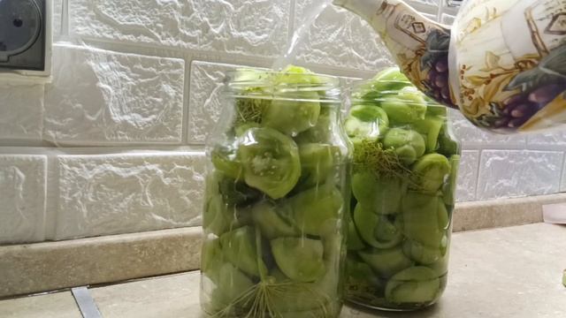КАЖДЫЙ ГОД ГОТОВЛЮ? ТАКИЕ ПОМИДОРЫ? ХРУСТЯЩИЕ МАРИНОВАННЫЕ ЗЕЛЕНЫЕ помидоры на ЗИМУ