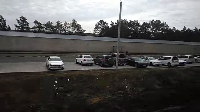Благовещенск из окна поезда. Май 2018. смотреть онлайн