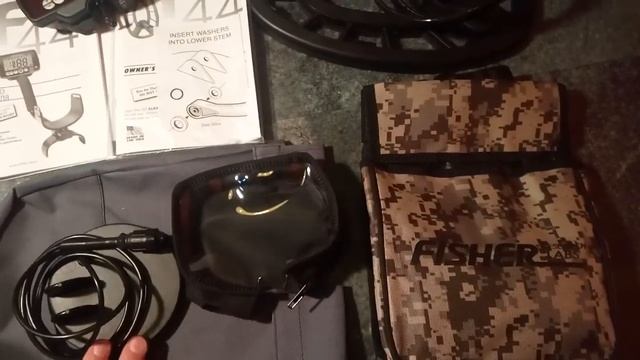 Металлоискатель Fisher F44. Отличая комплектация! смотреть онлайн