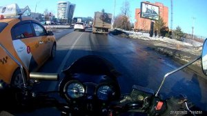 Honda CBF 500ABS Неожиданно открыл сезон.27.02.2022г.mp4