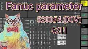 Fanuc parameter 5211, 5200#4 (DOV). Ускоренный вывод метчика при нарезании резьбы с G84.