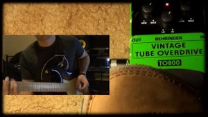 Behringer TO800 Vintage Tube Overdrive Pedal