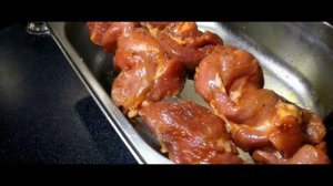 Шашлык из филе бедра индейки